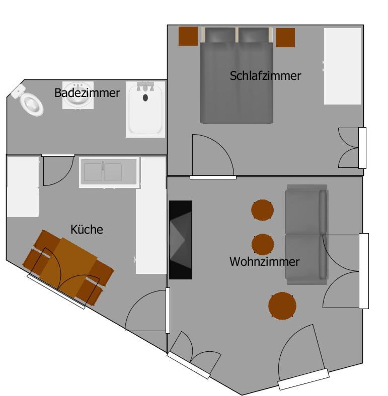 Ferienwohnung Zur Parthe Grimma Exterior foto